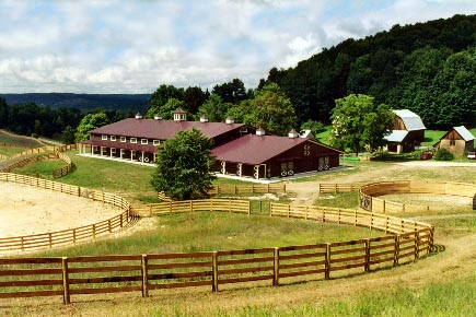 Custom design services for all types of farm, ranch and horse fencing, provided by Proulx Fencing of Metamora, Michigan.